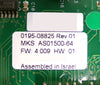 MKS Instruments AS01500-64 Cleaner Interlock #1 PCB Card 0195-08825 Working
