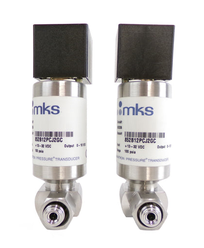 MKS Instruments 852B12PCJ2GC Baratron Transducer Lot of 2 LDM-D12PD2CC1 Surplus