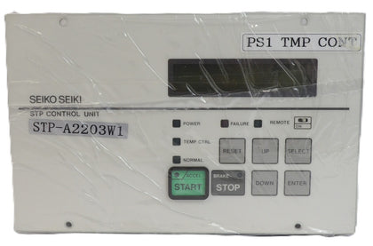 STP Seiko Seiki SCU-A2203W1 Turbomolecular Pump Controller OEM Refurbished