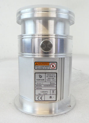 Turbo-V 81-T Varian 9698905M002 Turbomolecular Pump Turbo Tested For Rebuild