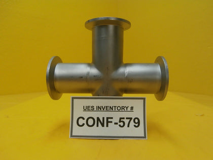 MKS Instruments 100314805 ISO-KF Vacuum Cross NW40 Series 31 Used Working