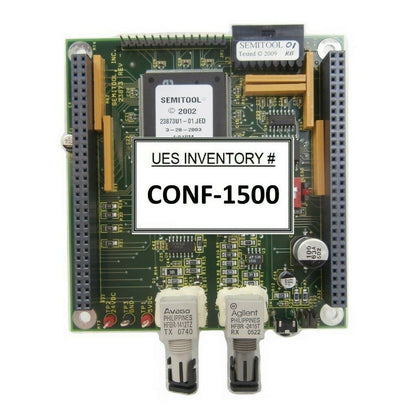 Semitool 23873-01 Single Fiber Transceiver Board PCB TX/RX LT502 Refurbished