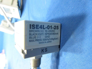 SMC ISE4L-01-25 Pressure Switch Reseller Lot of 4 Used Working