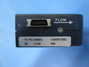 Aera FC-D980C Mass Flow Controller MFC 30 CCM HBr Used Working