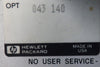 HP Hewlett-Packard 8593E Spectrum Analyzer 9kHz-22GHz 043 140 Spare Surplus