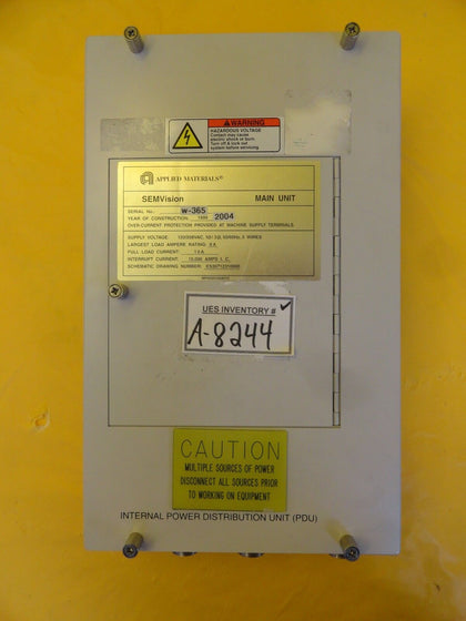 AMAT Applied Materials ES30712310000 Power Unit Main PDU SEMVision Used
