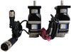 Sanyo Denki R2AA06010FXSC4MG AC Servo Motor SANMOTION R W/Gearhead lot of 2
