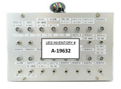 Rudolph Technologies F30 Mounter Switchbox Controller Working Surplus