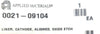 AMAT Applied Materials 0021-09104 Etch Aligned Cathode Liner P5000 Working Spare