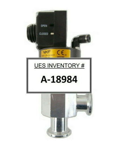 VAT 26324-KA41-0001 HV Angle Valve AMAT Applied Materials SemVision cX Working