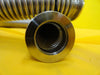 MKS Instruments Flexible Bellows Vacuum Hose NW25 18" Stainless Steel HPS Used