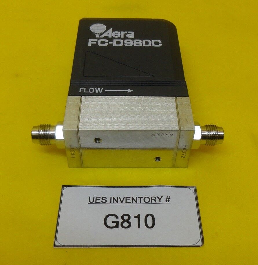 Aera TC FC-D980C Mass Flow Controller MFC 200 SCCM CF4(0.424) Used Working