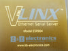 B&B Electronics ESR904 4-Port Industrial Ethernet Serial Server V3.0 V-LINX Used