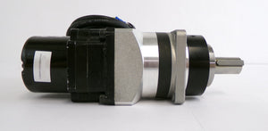 Sanyo Denki P30B06010DXDB0MF AC Servo Motor BL Super P3 W/ Gearhead Working