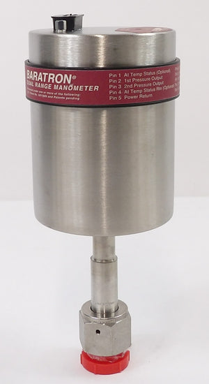 MKS Instruments D28F01TCEEB0 Baratron Dual Range Manometer Working Surplus