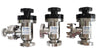 MKS Instruments UHV-40-ACC-EAVM Angle Valve Reseller Lot of 3 Working Surplus
