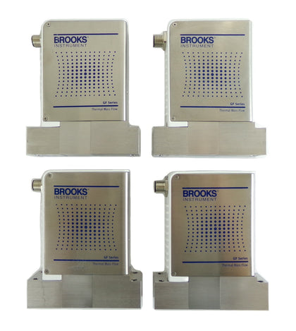 Brooks GF125C-105872 Mass Flow Controller MFC AMAT 0190-49896 Lot of 4 Surplus