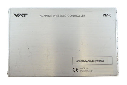 VAT 650PM-24CH-AHV2 Adaptive Pressure Controller PM-6 Working Surplus