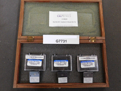 CALMETRICS S07494-2 ISO17025 Accreditation Cert L2319 Set Working Surplus