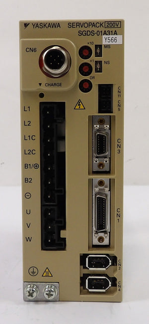 Yaskawa Electric SGDS-01A31AY566 Servo Drive SERVOPACK Lot of 4 Working