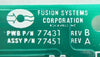 Fusion Systems 77431 Beam Break Sensor Board PCB 77451 Working Surplus