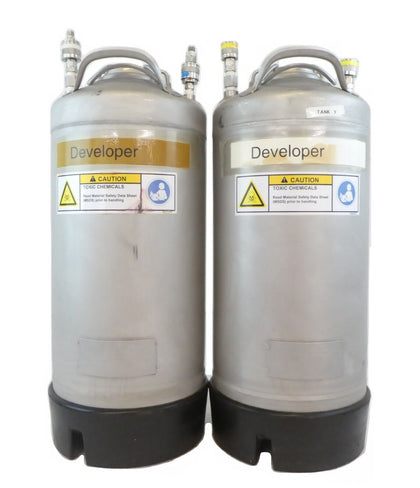 Alloy Products 72 20L 5G Photoresist Developer Stainless Tank Lot of 2 Working