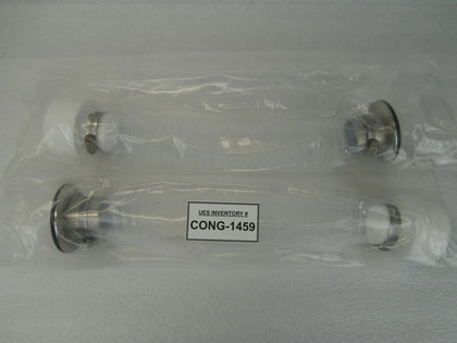 MKS Instruments 93-0496 TFN FEP Bellows Hose 175709-3 HPS Reseller Lot of 2 New