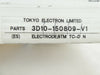 TEL Tokyo Electron 3D10-150809-V1 Electrode BTM TC-D N Working Surplus