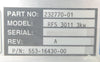 RF Services 232770-01 RF Match RFS 3011 3kw Mattson 553-16430-00 Surplus