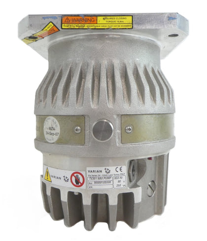 TV-301 Navigator Varian 9698918S006 Turbomolecular Pump Turbo Working