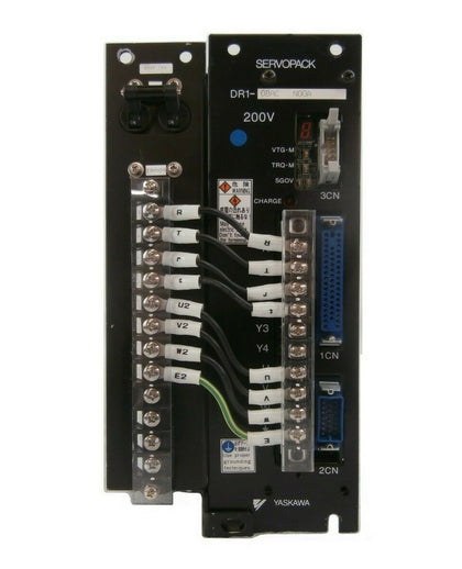 Yaskawa DR1-08AC N00A Servo Drive SERVOPACK with Circuit Breaker TEL Working