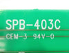 Densei-Lambda SPB-403C Power Supply LED Display PCB TEL Tokyo Electron Lithius