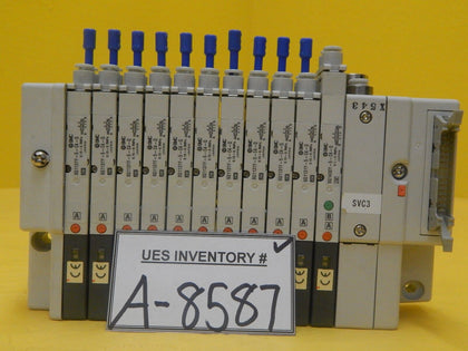 TEL Tokyo Electron SVC3 11-Port Manifold SMC SQ1131DY-5-C4-Q PR300Z Used Working
