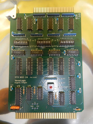 VersaLogic VL-MIO-24 Relay PCB Card STD MIO-24 AG Associates 4100s Used Working