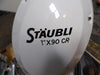 Stäubli TX90 LSCR 6-Axis Robot Arm with End Effector CS8C-TX90 Controller As-Is