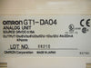 Omron GT1-DA04 Analog Unit PLC Module Reseller Lot of 4 Used Working