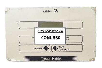 Turbo-V 550 Varian EX969944SG17 Turbomolecular Pump Controller Tested Working