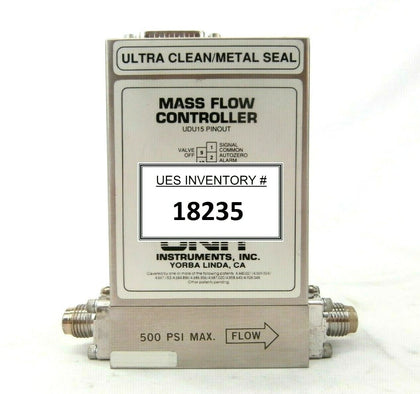 UNIT Instruments UFC-8160 Mass Flow Controller MFC 200 SCCM HI Working Spare