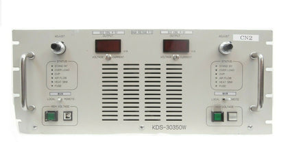 Kyoto Denkiki KDS-30350W Dual Output DC Power Supply Bent Panel Untested As-Is