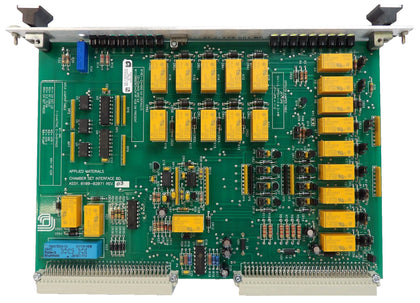 AMAT Applied Materials 0100-02071 Chamber Set Interface PCB Working Surplus