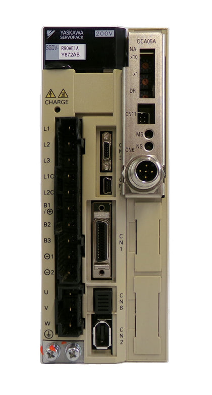 Yaskawa Electric SGDV-R90AE1AY872AB Driver Servopack AMAT 0190-51975 Working