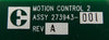 Electroglas 273943-001 Motion Control 2 PCB Assembly 4090HT Working Surplus