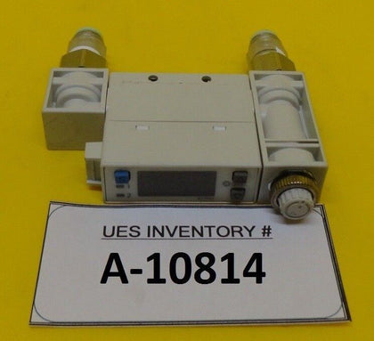 SMC PFM711S-02L-D-M Digital Flow Switch X711 Used Working
