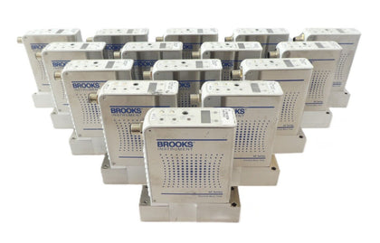 Brooks Instrument GF125C-102874 Mass Flow Controller MFC 3000 SCCM Ar Lot of 15