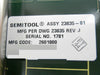 Semitool 932T0016-01 Dual Fiber Transceiver 23835 PCB Assembly 2601800 Rev. J