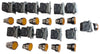 Schneider Electric XB4BW35B5 LED 22mm Push Button Switch Lot of 12 Working