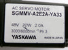 Yaskawa SGMMV-A2E2A-YA33 AC Servo Motor Lot of 5 Working Surplus