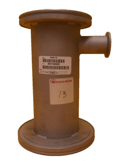 Edwards NRY1ND523 High Vacuum Adapter ISO80 to ISO100 ISO-K NW25 Used Working