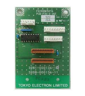 TEL Tokyo Electron 3281-000136-11 PCB-PIN-X-INT PCB FA1006K507A P-8 Working