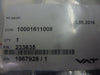 VAT 231376 Atmospheric Door Spare Plate Kit 233635 New Surplus